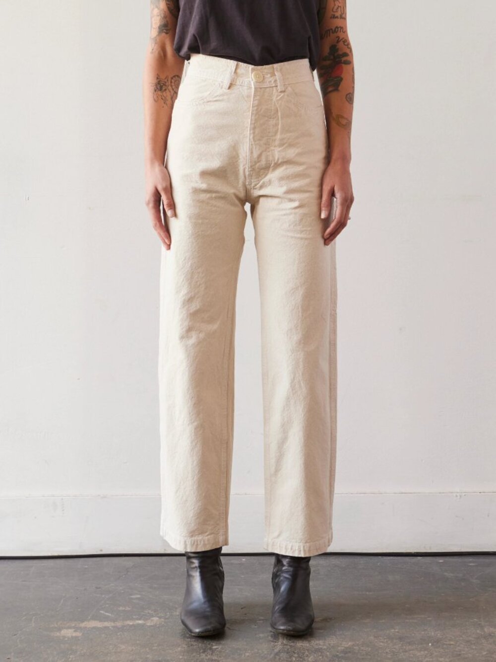 JESSE KAMM Handy pants in Salt White Size 2